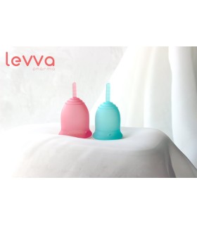 لیوا پلاس : دو عدد کاپ قاعدگی لیوا Levva سایز 1 و 2