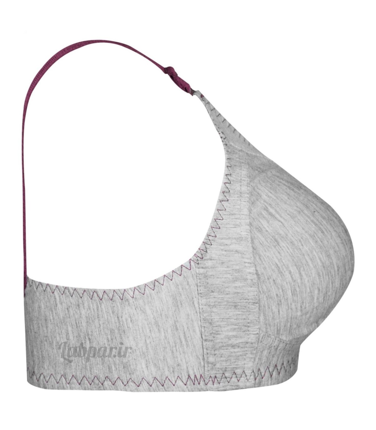 سوتین نخی (ملانژ) پانیذ Paniz کد 66363 زرشکی