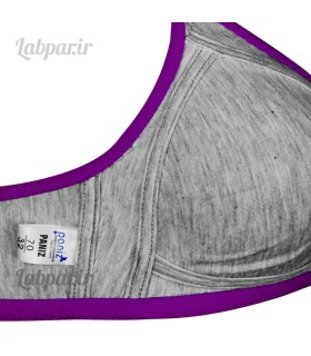 سوتین نخی (ملانژ) پانیذ Paniz کد 66363 بنفش