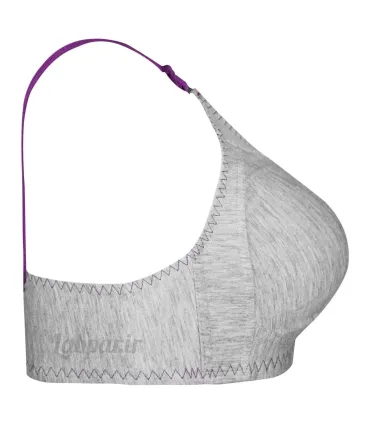 سوتین نخی (ملانژ) پانیذ Paniz کد 66363 بنفش