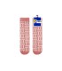 جوراب حوله ای آنتی باکتریال پاتریس طرح برجسته آجری - Patris Socks