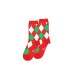 جوراب ساقدار نانو پاتریس Patris Socks طرح اسکاچ - قرمز