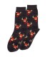 جوراب ساقدار نانو پاتریس Patris Socks طرح گوزن طوسی