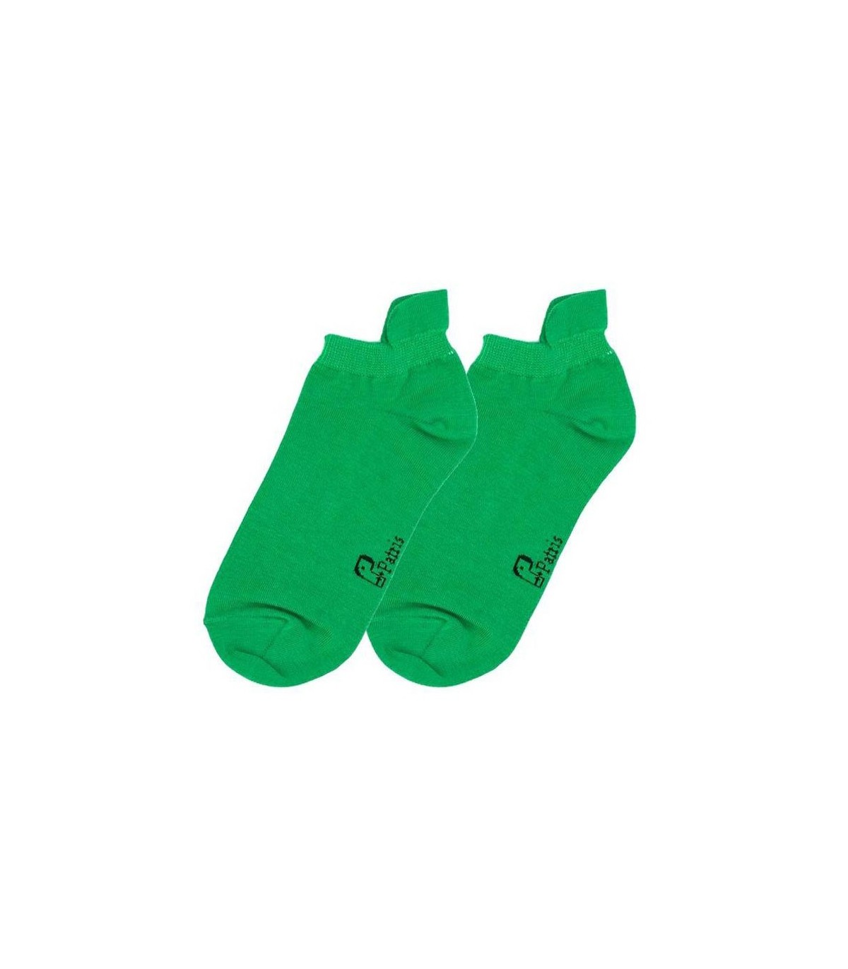 جوراب مچی نانو پاتریس طرح ساده رنگ سبز - Patris Socks