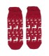 جوراب مچی نانو پاتریس طرح ژاکارد زرشکی - Patris Socks