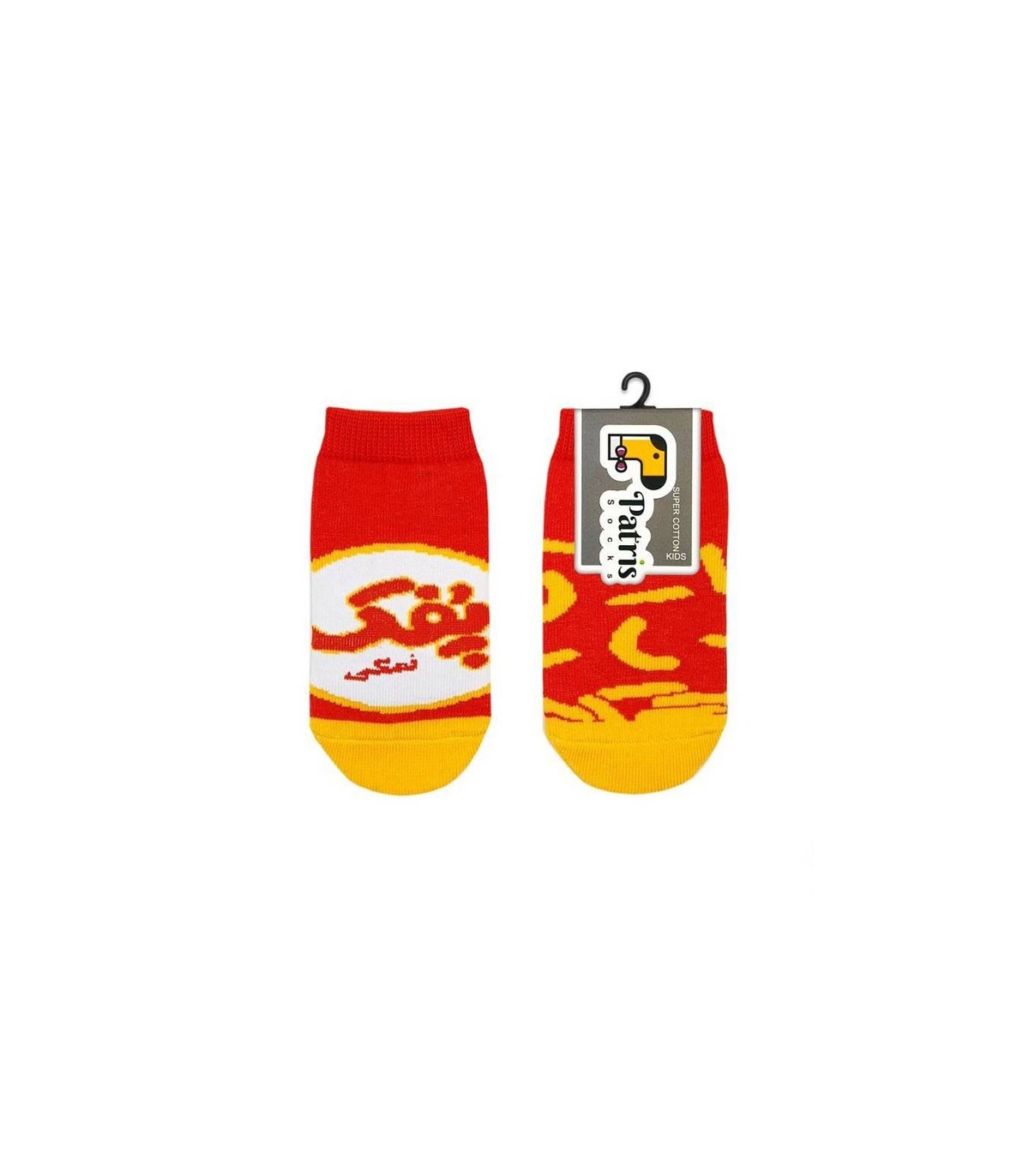 جوراب مچی نانو بچگانه پاتریس Patris Socks - طرح پفک نمکی