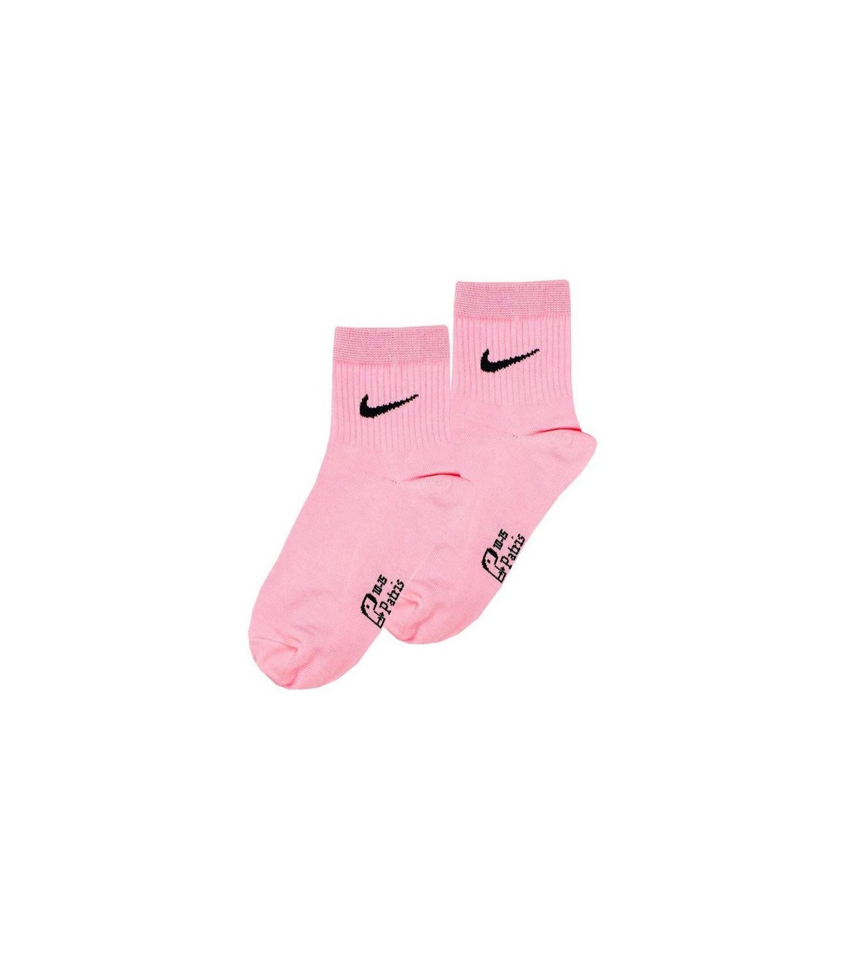 جوراب نیم ساق نانو پاتریس Patris Socks طرح نایک - صورتی