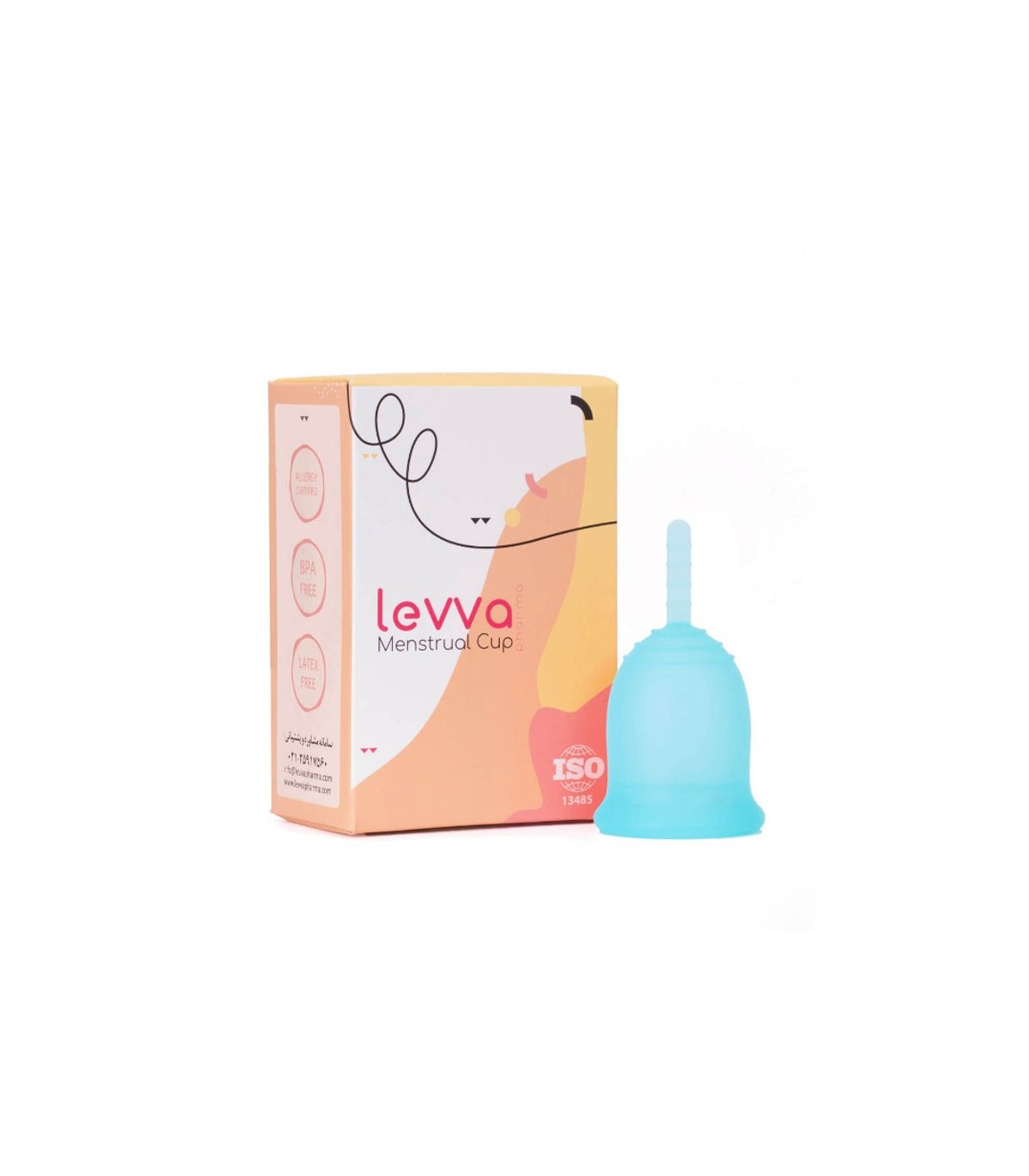 پک کاپ قاعدگی Levva Pharma لیوا فارما + استریلایزر - آکوا