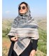 روسری Louis Vuitton ابریشم قواره 140*140 دور دست دوز
