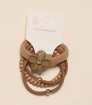 کش موی سر مجموعه چهار عددی کد 115 - پنج رنگ