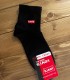 جوراب نیم‌ساق زنانه لیوایز – سفید و مشکی | 87% کتان | خرید جوراب LEVI’S
