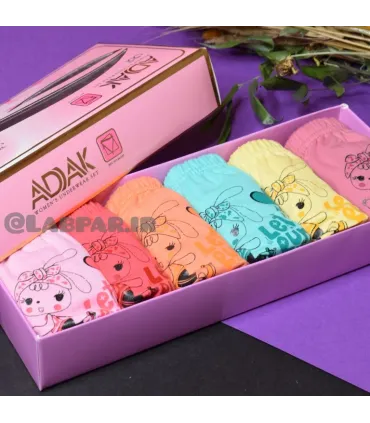 پک شش عددی شورت لیفه ای زنانه آداک Adak کد 44